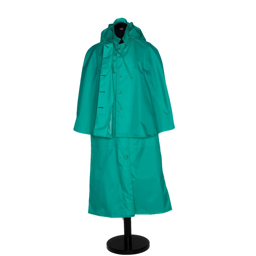 Inverness Raincape (Mint Green)