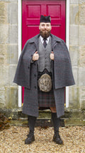 Harris Tweed Inverness cape, main view