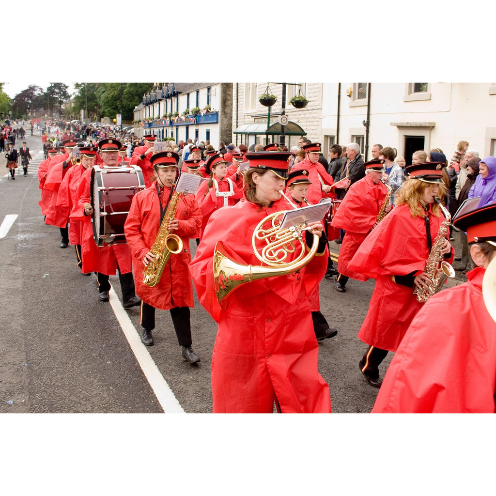 Red Inverness Raincape